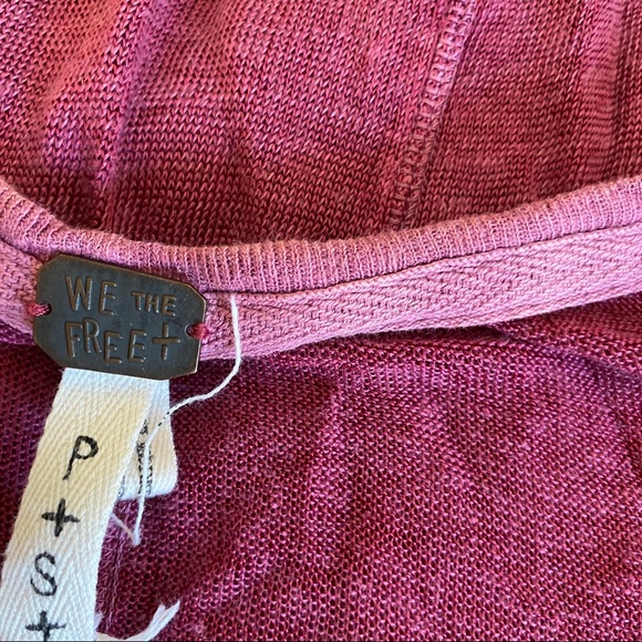 WE THE FREE lightweight henley style top - Picture 8 of 9